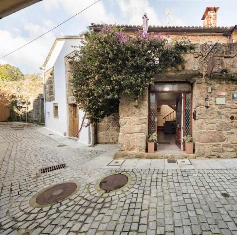 Villa Casa De Carmen Banera Chimenea De Lena Y Terraza Corcubión Exterior foto